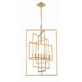 Crystorama 339-GA Antique Gold Capri 7 Light Antique Gold Chandelier Image 1