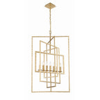 Crystorama 339-GA Antique Gold Capri 7 Light Antique Gold Chandelier Image 1