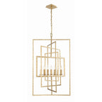 Crystorama 339-GA Antique Gold Capri 7 Light Antique Gold Chandelier Image 6