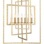 Crystorama 339-GA Antique Gold Capri 7 Light Antique Gold Chandelier Image 5