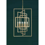 Crystorama 339-GA Antique Gold Capri 7 Light Antique Gold Chandelier Image 3