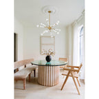 Crystorama 3812-AG-MT Aged Brass,Matte White Zodiac 12 Light Aged Brass Plus Matte White Chandelier Image 3