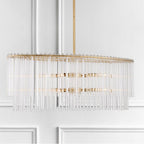 Crystorama 398-GA Antique Gold Bleecker 8 Light Antique Gold Chandelier Image 2