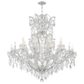 Crystorama 4424-CH-CL-S Polished Chrome Maria Theresa 25 Light Swarovski Strass Crystal Polished Chrome Chandelier Image 1