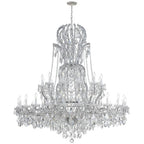 Crystorama 4460-CH-CL-S Polished Chrome Maria Theresa 37 Light Swarovski Strass Crystal Polished Chrome Chandelier Image 1