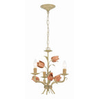 Crystorama 4803-SR Sage Rose Southport 3 Light Sage Rose Mini Chandelier Image 1