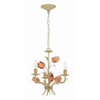 Crystorama 4803-SR Sage Rose Southport 3 Light Sage Rose Mini Chandelier Image 3