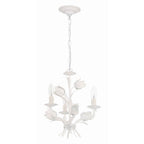 Crystorama 4813-WW Wet White Southport 3 Light Wet White Mini Chandelier Image 4