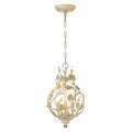 Crystorama 4845-CT Champagne Green Tea Josie 3 Light Champagne Green Tea Mini Chandelier Image 1