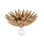 Crystorama 500-GA Antique Gold Broche 1 Light Antique Gold Sconce Image 1