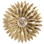 Crystorama 500-GA Antique Gold Broche 1 Light Antique Gold Sconce Image 5