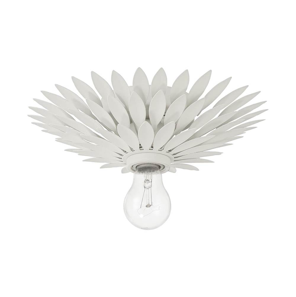 Crystorama Broche 1 Light Antique Gold Sconce