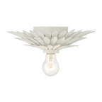 Crystorama 500-MT Matte White Broche 1 Light Matte White Flush Mount Image 5