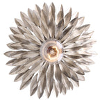 Crystorama 500-SA Antique Silver Broche 1 Light Antique Silver Sconce Image 3