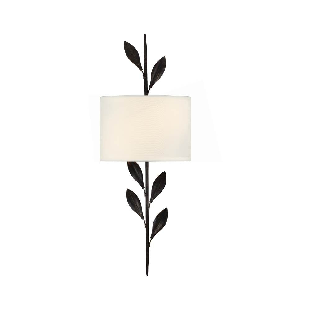 Crystorama 501-EB English Bronze Broche 2 Light English Bronze Sconce Image 1