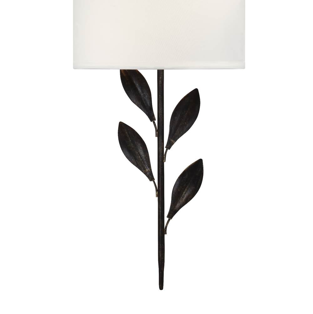 Crystorama Broche 2 Light English Bronze Sconce