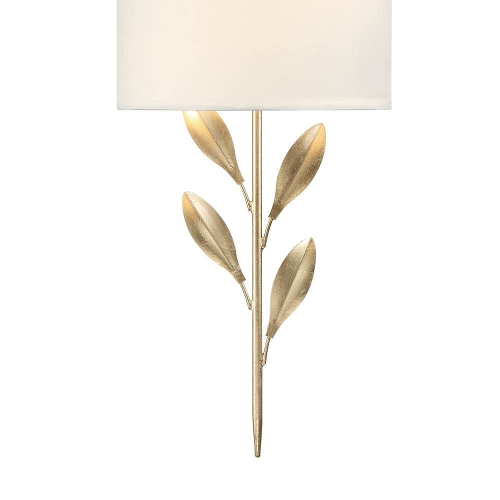 Crystorama Broche 2 Light English Bronze Sconce