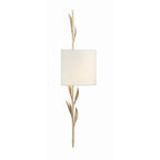 Crystorama 501-GA Antique Gold Broche 2 Light Antique Gold Sconce Image 4