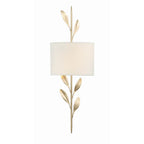 Crystorama 501-GA Antique Gold Broche 2 Light Antique Gold Sconce Image 3