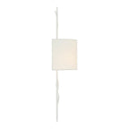 Crystorama 501-MT Matte White Broche 2 Light Matte White Sconce Image 4
