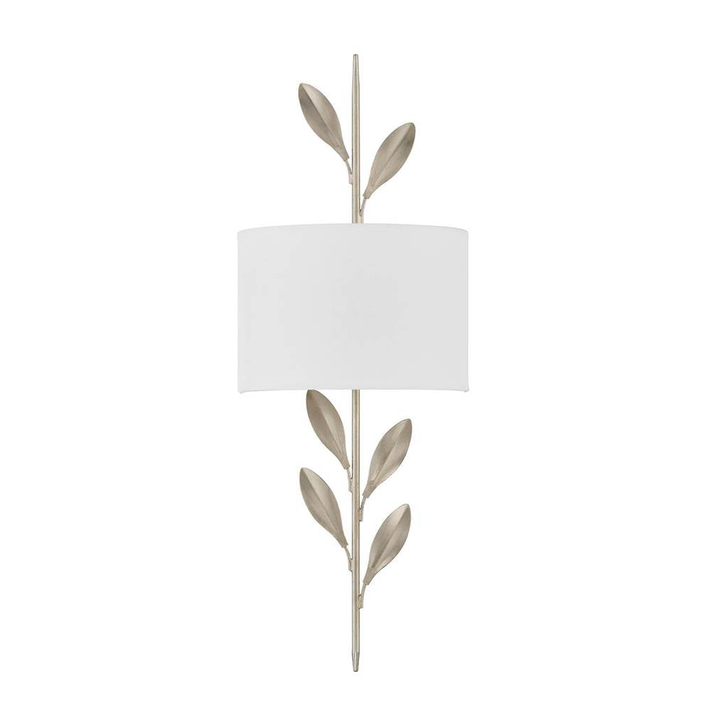 Crystorama Broche 2 Light English Bronze Sconce