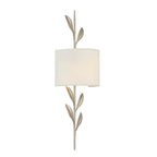 Crystorama 501-SA Antique Silver Broche 2 Light Antique Silver Sconce Image 5