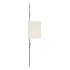 Crystorama 501-SA Antique Silver Broche 2 Light Antique Silver Sconce Image 4