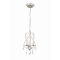 Crystorama 5013-OS-CL-MWP Olde Silver Ashton 3 Light Hand Cut Crystal Olde Silver Mini Chandelier Image 1