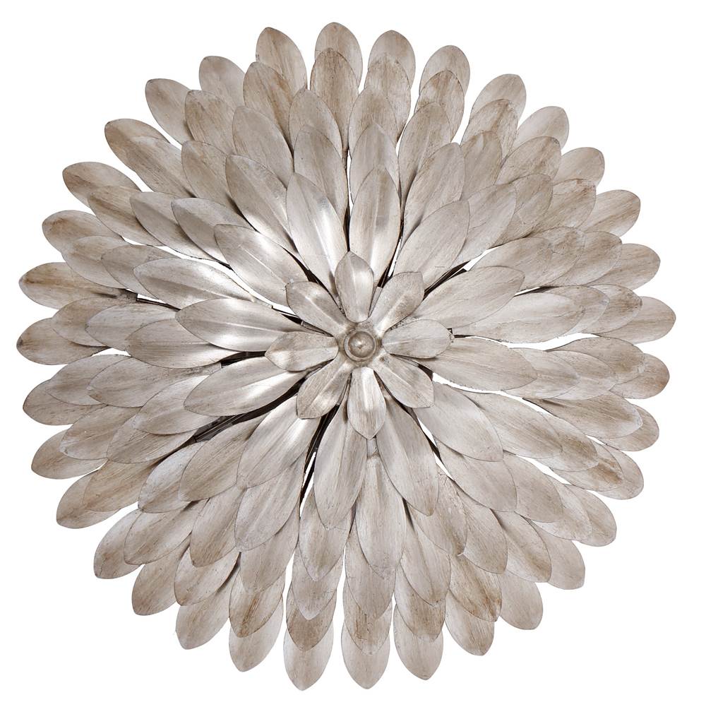 Crystorama Broche 4 Light Antique Gold Ceiling Mount
