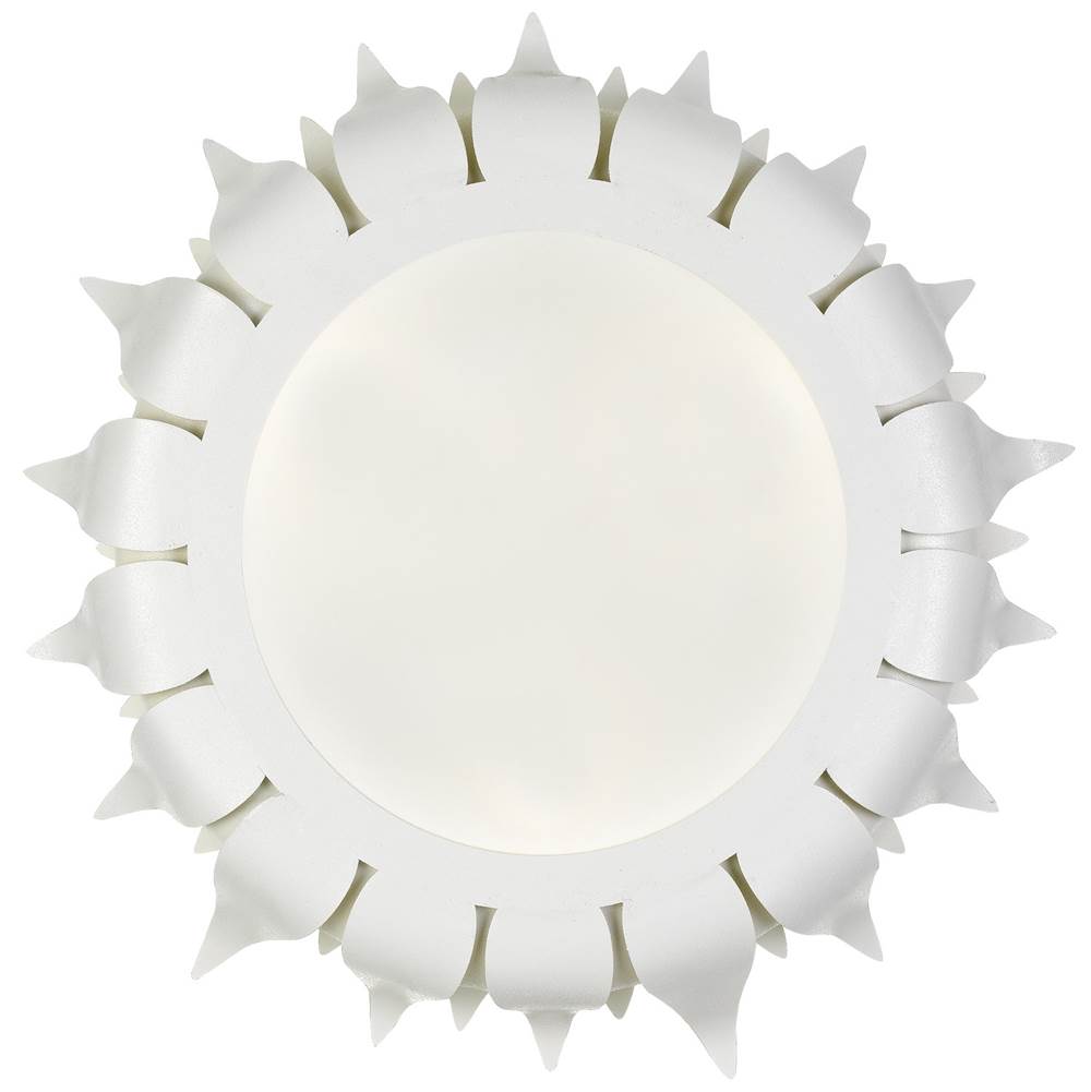 Crystorama Broche 3 Light Antique Gold Ceiling Mount