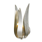 Crystorama Broche 1 Light Antique Gold Wall Mount