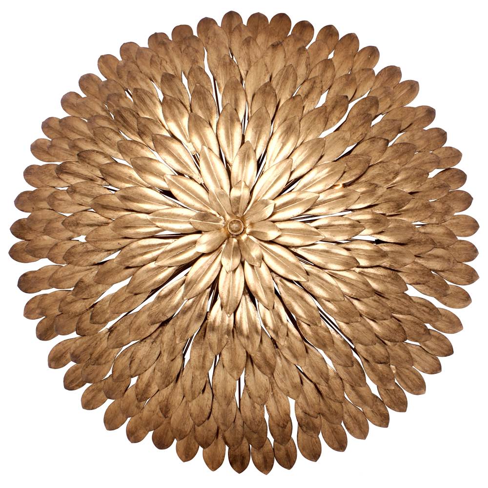 Crystorama Broche 8 Light Antique Gold Chandelier