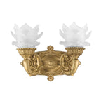 Crystorama Mayfield 11.5'' Aged Brass Sconce