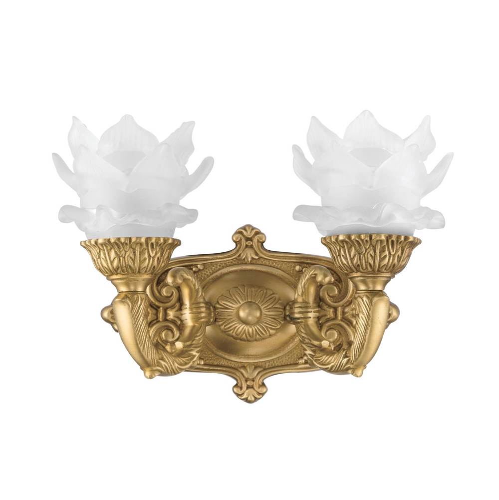 Crystorama Mayfield 11.5'' Aged Brass Sconce