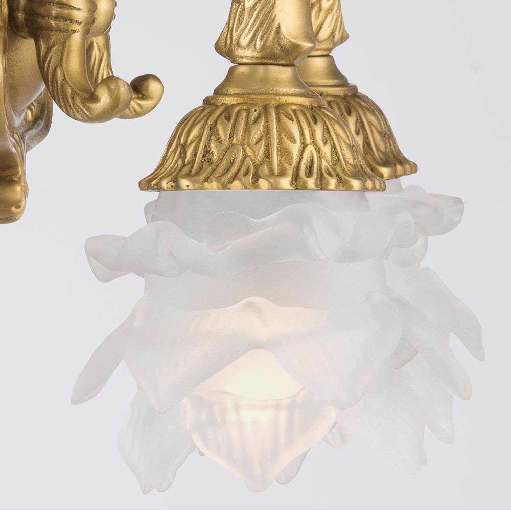Crystorama 5222-AG Aged Brass Mayfield 11.5'' Aged Brass Sconce Image 4