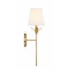 Crystorama 531-GA Antique Gold Broche 1 Light Antique Gold Wall Mount Image 8