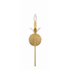 Crystorama 531-GA Antique Gold Broche 1 Light Antique Gold Wall Mount Image 5