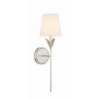 Crystorama Broche 1 Light Antique Gold Wall Mount