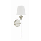 Crystorama 531-SA Antique Silver Broche 1 Light Antique Silver Wall Mount Image 8