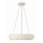 Crystorama Broche 6 Light Antique Gold Chandelier