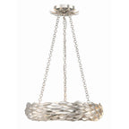 Crystorama Broche 6 Light Antique Gold Chandelier