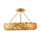 Crystorama 536-GA_CEILING Antique Gold Broche 6 Light Antique Gold Ceiling Mount Image 1