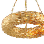 Crystorama 536-GA_CEILING Antique Gold Broche 6 Light Antique Gold Ceiling Mount Image 2