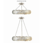 Crystorama Broche 6 Light Antique Gold Ceiling Mount