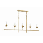 Crystorama 537-GA Antique Gold Broche 5 Light Antique Gold Chandelier Image 5