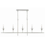 Crystorama 537-SA Antique Silver Broche 5 Light Antique Silver Chandelier Image 3