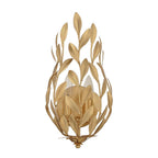 Crystorama Broche 8.25'' Champagne Green Tea Sconce