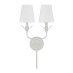 Crystorama Broche 2 Light Antique Gold Sconce