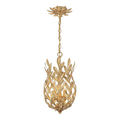 Crystorama 563-GA Antique Gold Broche 3 Light Antique Gold Mini Pendant Image 1