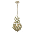 Crystorama 565-CT Champagne Green Tea Broche 9'' Champagne Green Tea Chandelier Image 1